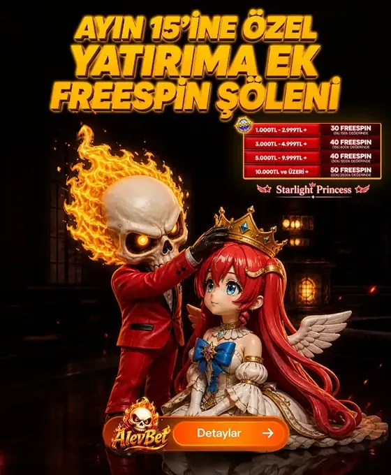 Ayın 15’i freespin şöleni kartı