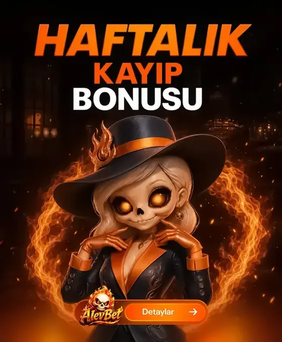 Alevbet haftalık kayıp bonusu kampanya kartı